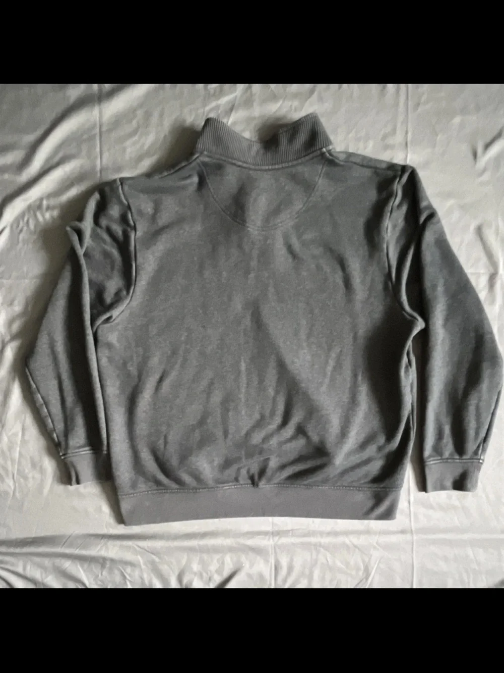 Orvis Men's Charcoal Half-Zip Pullover Sweater